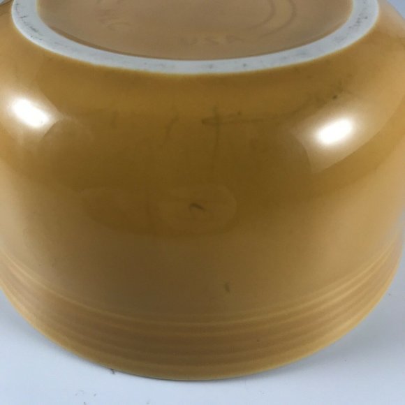 Fiesta Marigold Gusto Bowl Retired Yellow Orange HLC USA - Picture 12 of 12